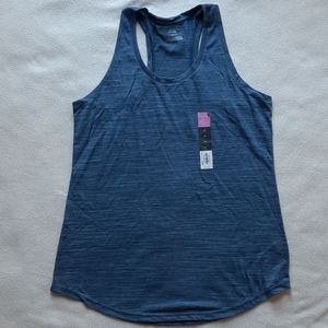 Tek Gear Blue Racerback Performance Tank (M)